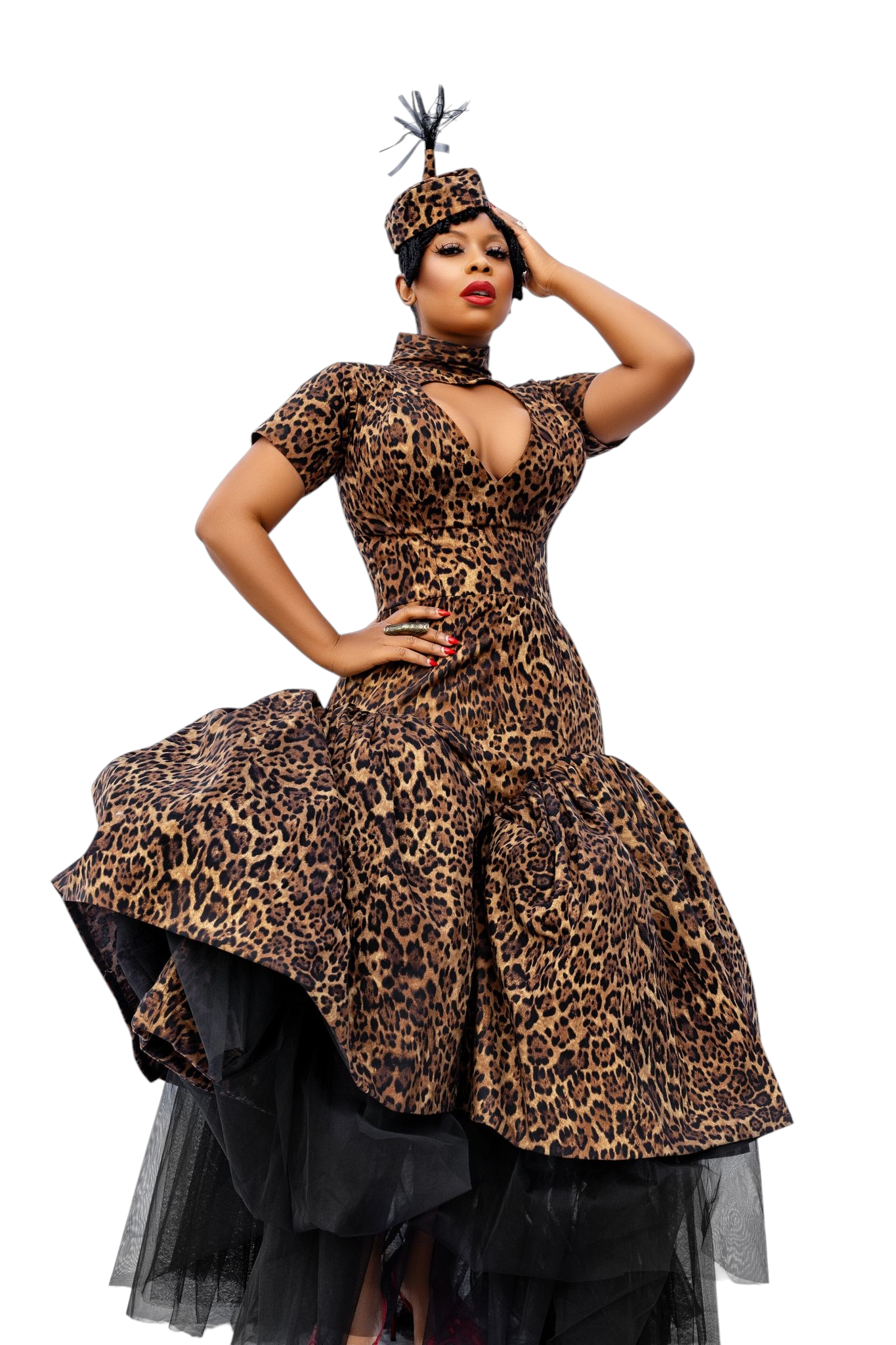 Jojo Leopard Dress
