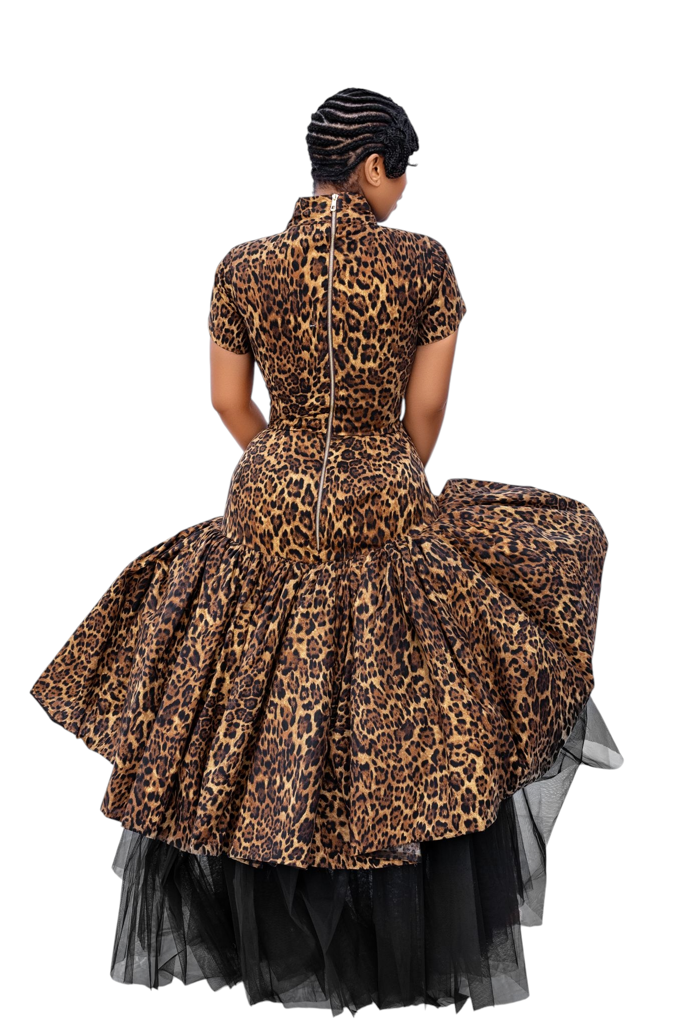 Jojo Leopard Dress