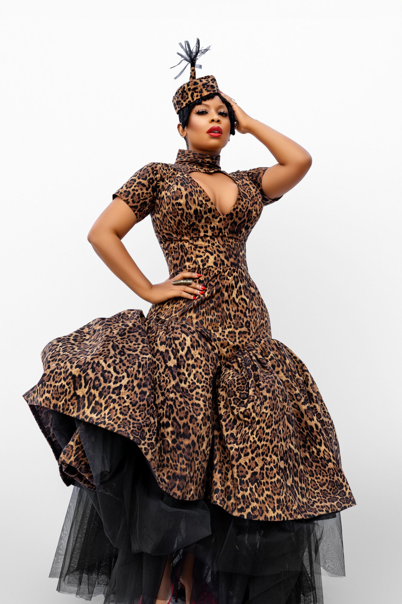 Jojo Leopard Dress
