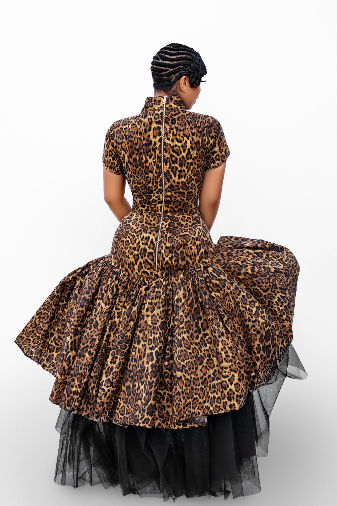 Jojo Leopard Dress